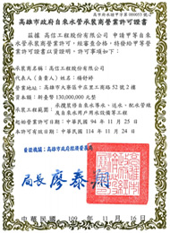 甲級自來水管承裝